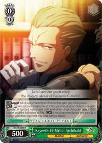 Kayneth El-Melloi Archibald - Fate/Zero - Weiss Schwarz card