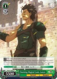 Charming Magical Look, Lancer - Fate/Zero - Weiss Schwarz card
