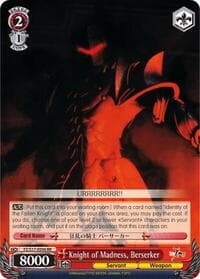 Knight of Madness, Berserker - Fate/Zero - Weiss Schwarz card