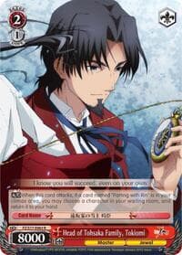 Head of Tohsaka Family, Tokiomi - Fate/Zero - Weiss Schwarz card