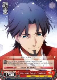 Venerable Mage, Tokiomi - Fate/Zero - Weiss Schwarz card