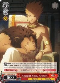 Ancient King, Archer - Fate/Zero - Weiss Schwarz card