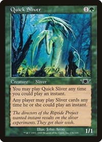 Quick Sliver - Legions - Magic: The Gathering card