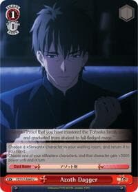 Azoth Dagger - Fate/Zero - Weiss Schwarz card
