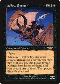 Hollow Specter - Legions - Magic: The Gathering card