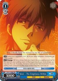 Kirei - The Emptiness Within (SR) - Fate/Zero - Weiss Schwarz card
