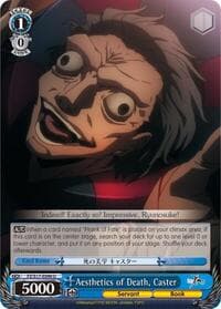 Aesthetics of Death, Caster - Fate/Zero - Weiss Schwarz card