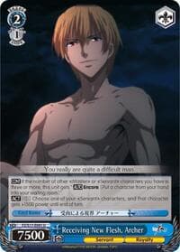 Receiving New Flesh, Archer - Fate/Zero - Weiss Schwarz card