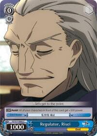 Regulator, Risei - Fate/Zero - Weiss Schwarz card