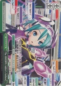 The MMORPG Addict's Anthem - Hatsune Miku -Project DIVA- f - Weiss Schwarz card