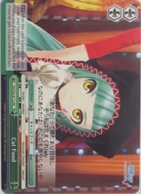 Cat Food - Hatsune Miku -Project DIVA- f - Weiss Schwarz card