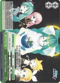 God-Tier Tune - Hatsune Miku -Project DIVA- f - Weiss Schwarz card