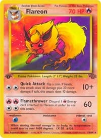Flareon (19) - Jungle - Pokemon card
