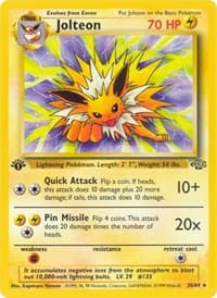 Jolteon (20) - Jungle - Pokemon card