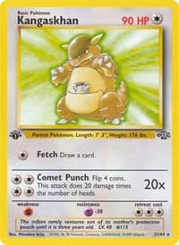 Kangaskhan (21) - Jungle - Pokemon card