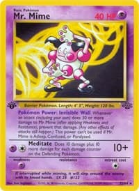 Mr. Mime (22) - Jungle - Pokemon card