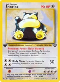 Snorlax (27) - Jungle - Pokemon card