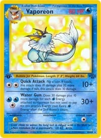 Vaporeon (28) - Jungle - Pokemon card