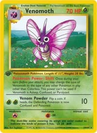 Venomoth (29) - Jungle - Pokemon card