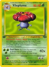 Vileplume (31) - Jungle - Pokemon card