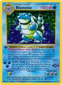 Blastoise - Base Set (Shadowless) - Pokemon card