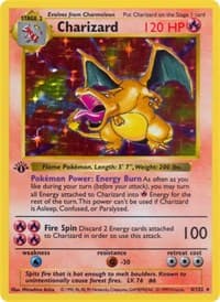 Charizard - Base Set (Shadowless) - Pokemon card