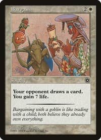 Bargain - Portal Second Age - Magic: The Gathering card