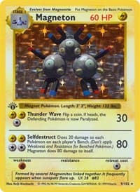 Magneton - Base Set (Shadowless) - Pokemon card