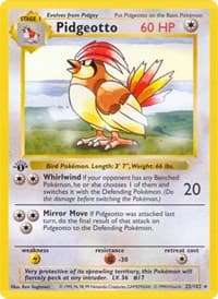 Pidgeotto - Base Set (Shadowless) - Pokemon card