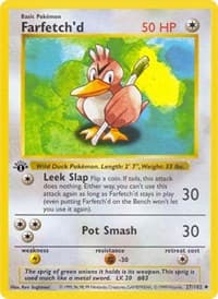 Farfetch'd - Base Set (Shadowless) - Pokemon card