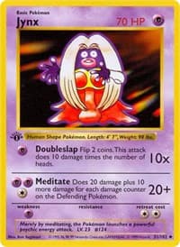 Jynx - Base Set (Shadowless) - Pokemon card