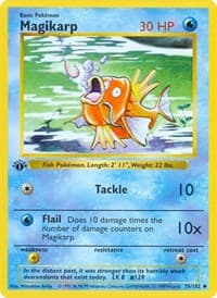 Magikarp - Base Set (Shadowless) - Pokemon card
