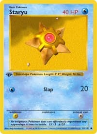 Staryu - Base Set (Shadowless) - Pokemon card