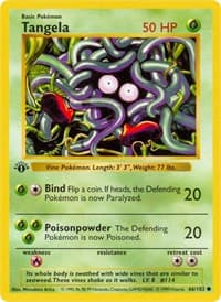 Tangela - Base Set (Shadowless) - Pokemon card