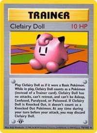 Clefairy Doll - Base Set (Shadowless) - Pokemon card