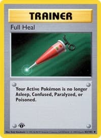 Full Heal - Base Set (Shadowless) - Pokemon card