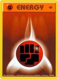 Fighting Energy - Base Set (Shadowless) - Pokemon card