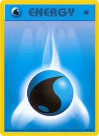 Water Energy - Base Set (Shadowless) - Pokemon card