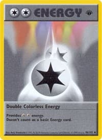 Double Colorless Energy - Base Set (Shadowless) - Pokemon card