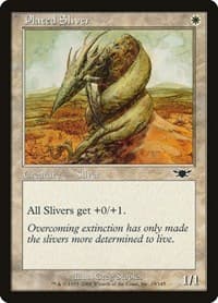 Plated Sliver - Legions - Magic: The Gathering card
