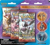 BREAKthrough Mega Evolution 3 Pin Blister - XY - BREAKthrough - Pokemon card