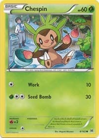 Chespin (8) - XY - BREAKthrough - Pokemon card