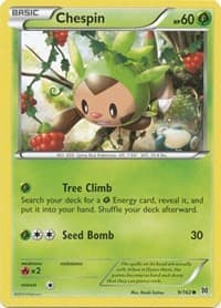 Chespin (9) - XY - BREAKthrough - Pokemon card