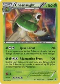 Chesnaught - XY - BREAKthrough - Pokemon card