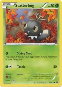Scatterbug - XY - BREAKthrough - Pokemon card