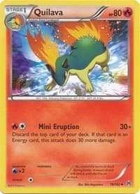 Quilava - XY - BREAKthrough - Pokemon card