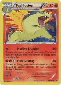 Typhlosion - XY - BREAKthrough - Pokemon card