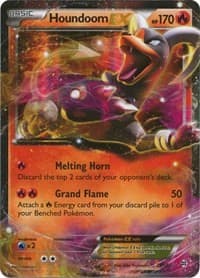 Houndoom EX - XY - BREAKthrough - Pokemon card