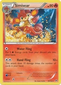Simisear - XY - BREAKthrough - Pokemon card