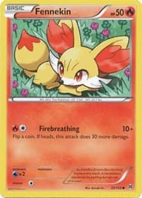Fennekin - XY - BREAKthrough - Pokemon card